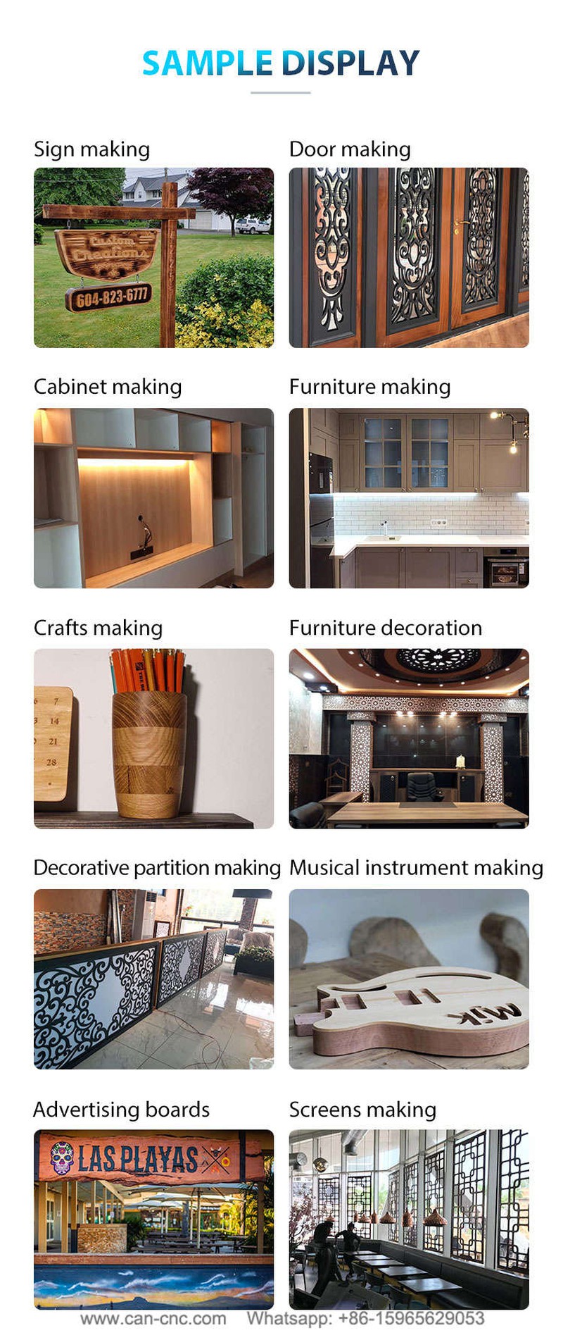 Woodworking Machine For Customized Furniture samples Woodworking Machine For Customized Furniture samples